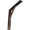 Ekena Millwork Legacy Steel Bracket, Hammered Dark Bronze 2"W x 14"D x 14"H BKTM02X14X14LEHDB - alternate 1